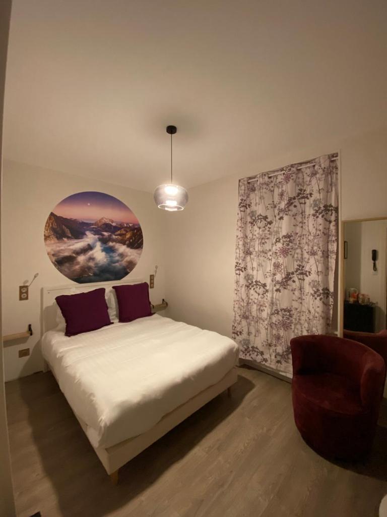 Hotel La Bonne Hotesse Шамбон-сюр-Лак Екстериор снимка